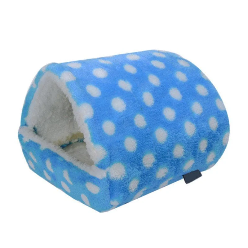 1 Pack Warm Pet Hamster Cushion Hammock Small Animal House Rabbit Mice Squirrel Toy House with Bed Mat 2.76"*3.15"