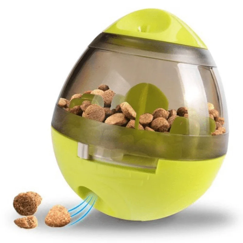 Dog Tumbler Feeder Toy, Green