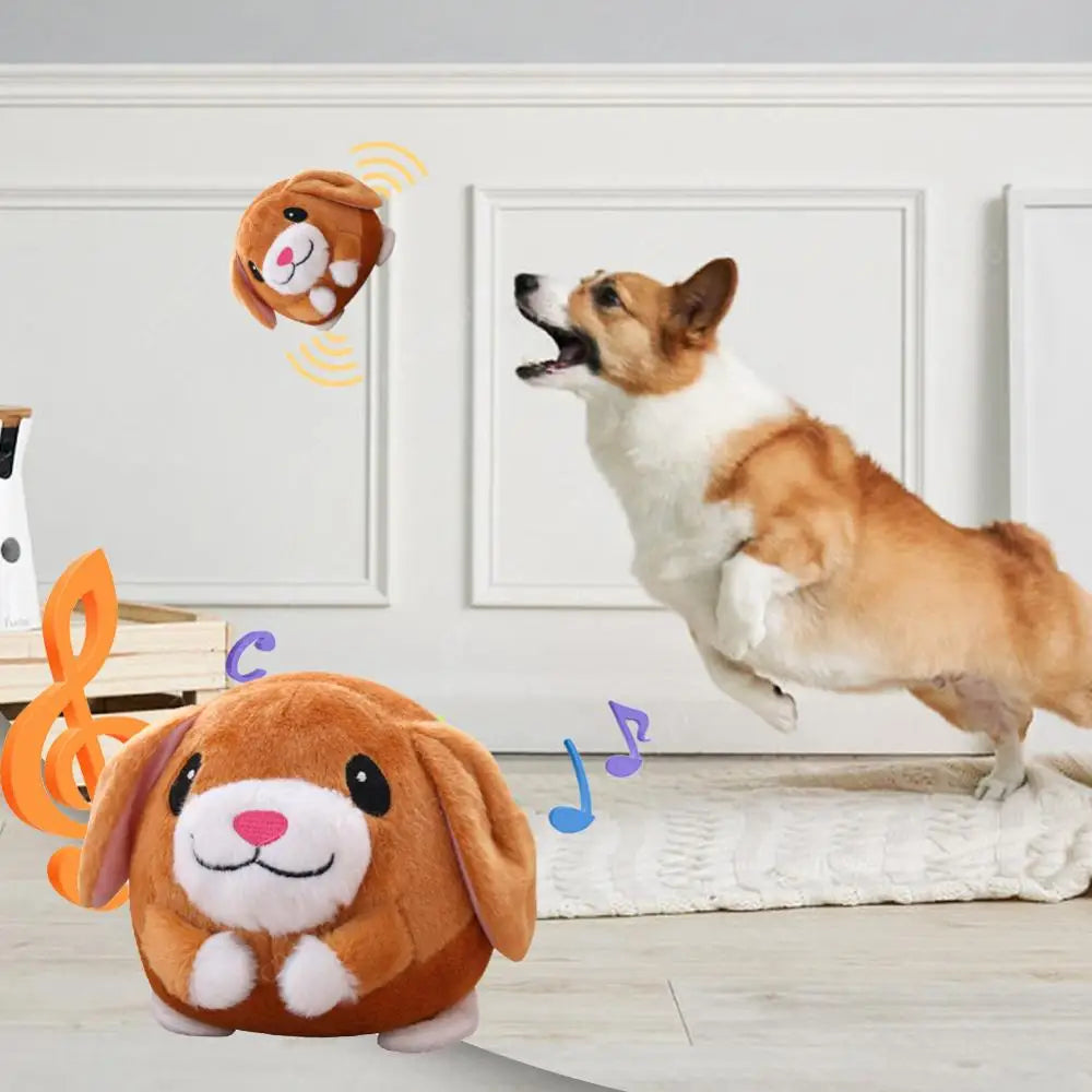 Bouncing Plush Toy with Fun Music