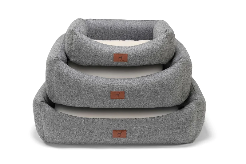 Slate Grey Classic Dog Bed