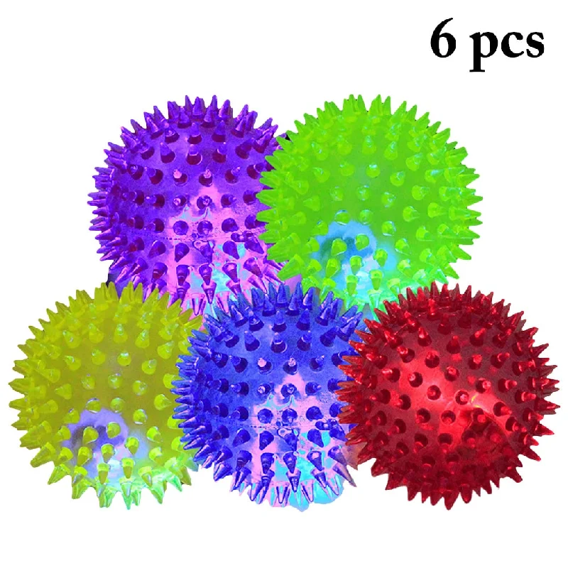 6 Pieces Pet Toy Squeaky Ball