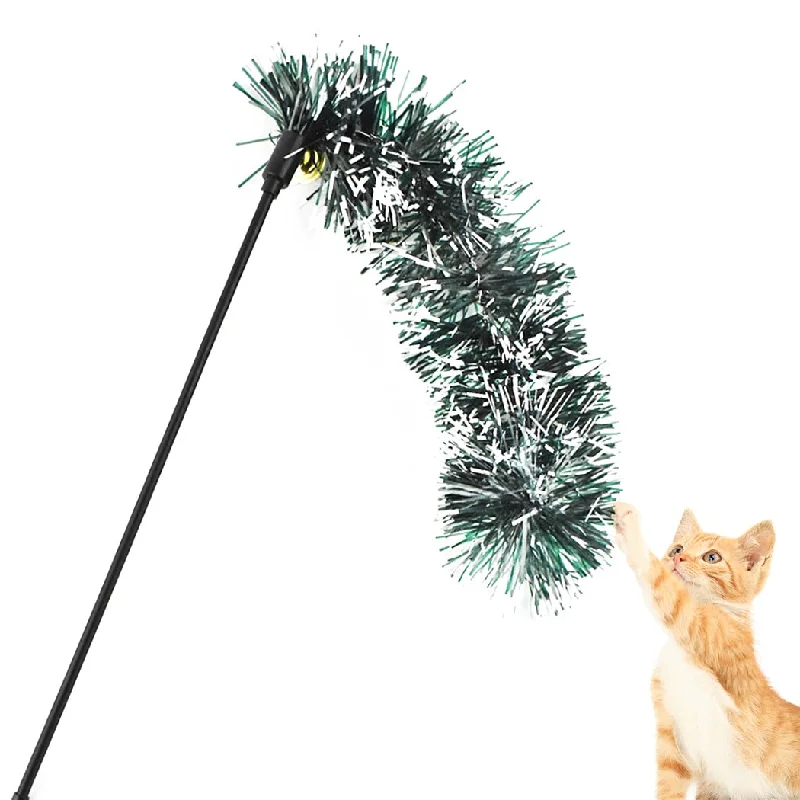 Creative Sequin Teaser Wand Cat Toy