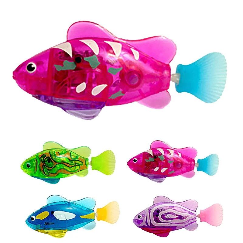 Water Activated LED Swimming Fish Toy