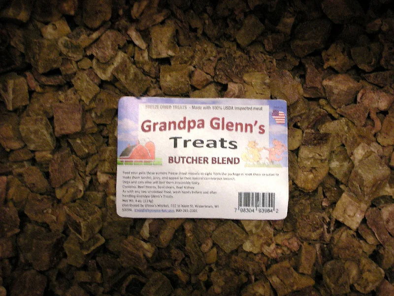 3.5 oz Freeze Dried Butchers Blend Treats