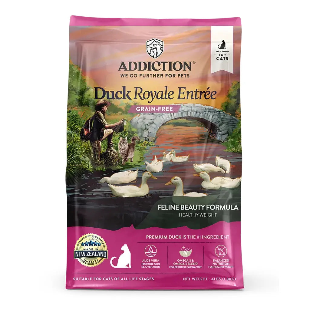 Addiction Grain-Free Duck Royale Dry Cat Food 4lb