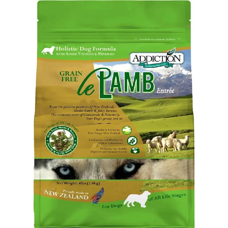 Addiction Le Lamb Grain Free Dry Dog Food