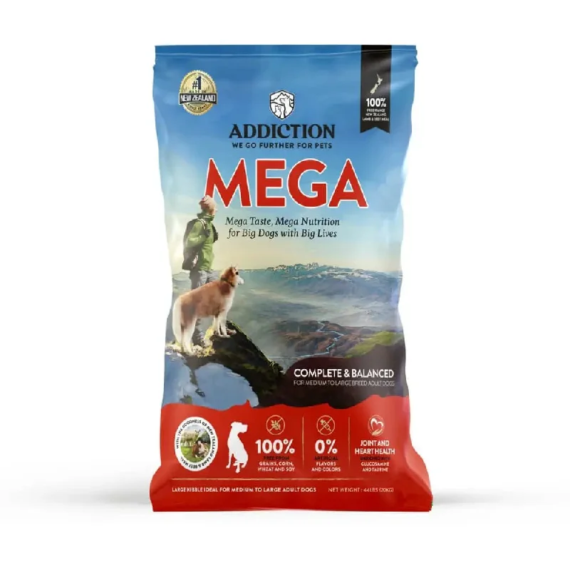 Addiction Pet Foods Mega Grain Free Dry Dog Food