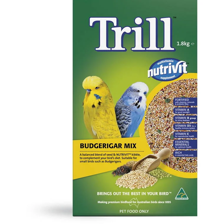 Trill Budgie Mix, 1.8kg