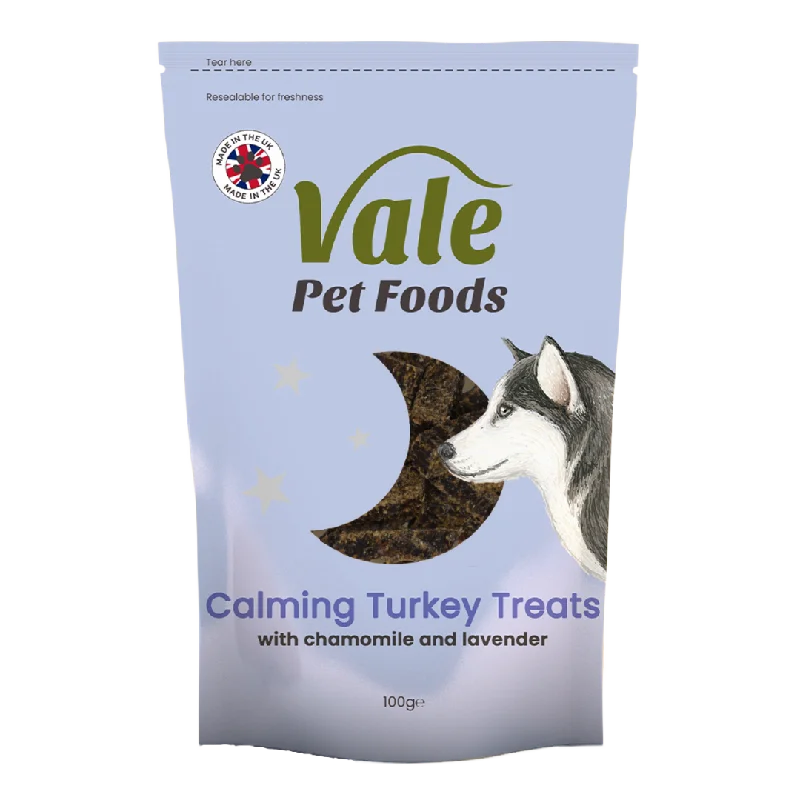 Calming Turkey Dog Treats with Chamomile and Lavender 100g