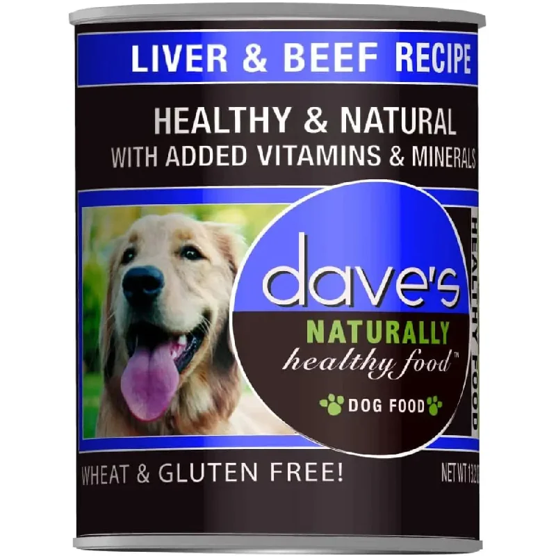 Dave's Pet Food™ Naturally Healthy Liver & Beef Dog Food 13 Oz x 12 Count