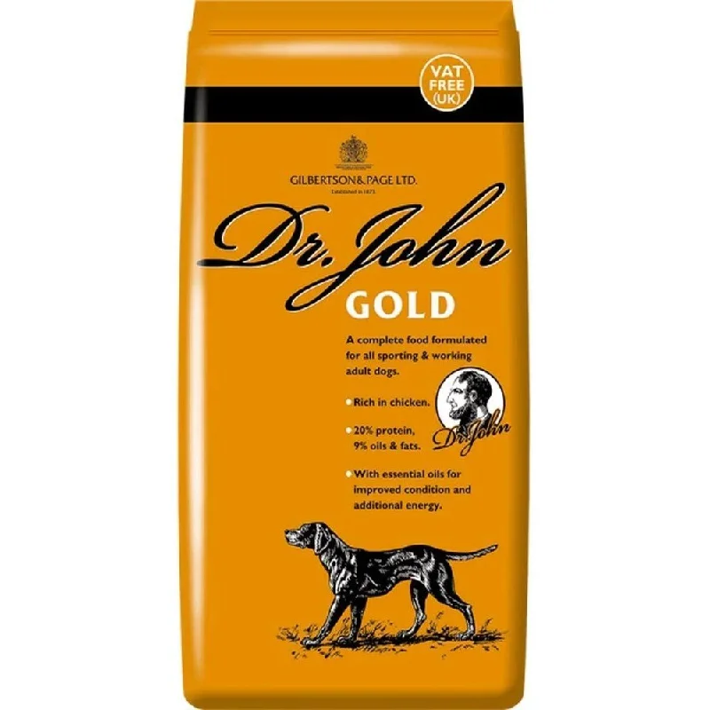 Dr John Gold Dry Dog Food For Working & Sporting Dogs