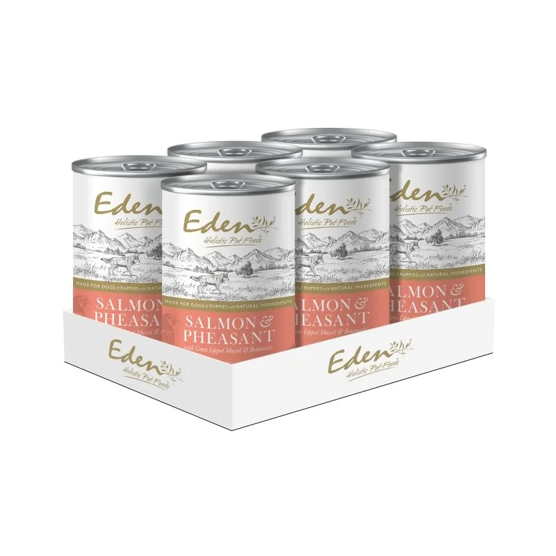 Eden Gourmet Salmon and Pheasant 6x400g