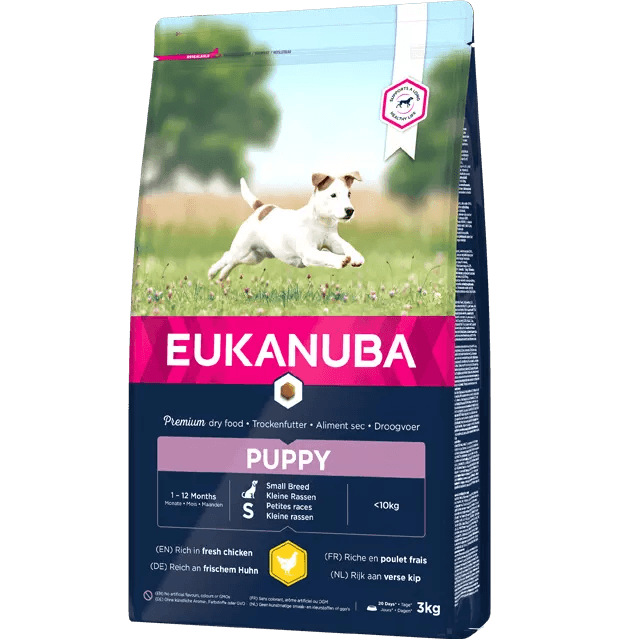 Eukanuba: Growing Puppy Small Breed Rich in Fresh Chicken