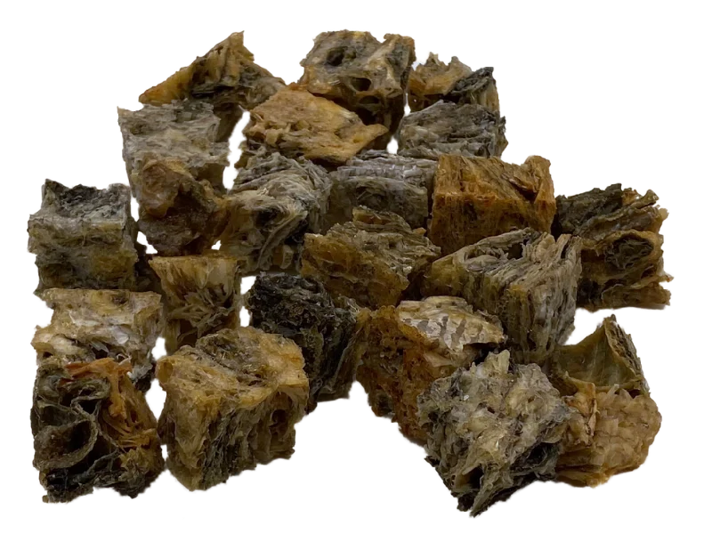 Fish Skin Chunks Dog Treats - 100g