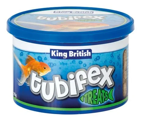 King British: Tubifex Fish Treats 10g