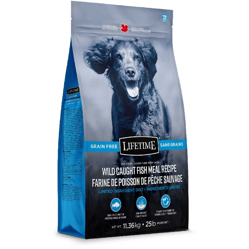 Lifetime All Life Stages Grain-Free Wild Caught Fish Dry Dog Food