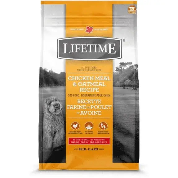 Lifetime Chicken and Oatmeal Dry Dog Food