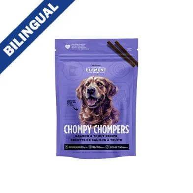 NutriSource® Salmon & Trout Chompy Chompers 6oz Dog Treat (NEW) SALE