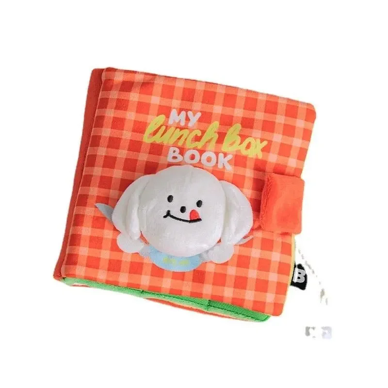 Pandina Ideas - Ice Cream - My Lunch Box Book - Hidden Food Toy, Interactive Sound Toy for Dogs