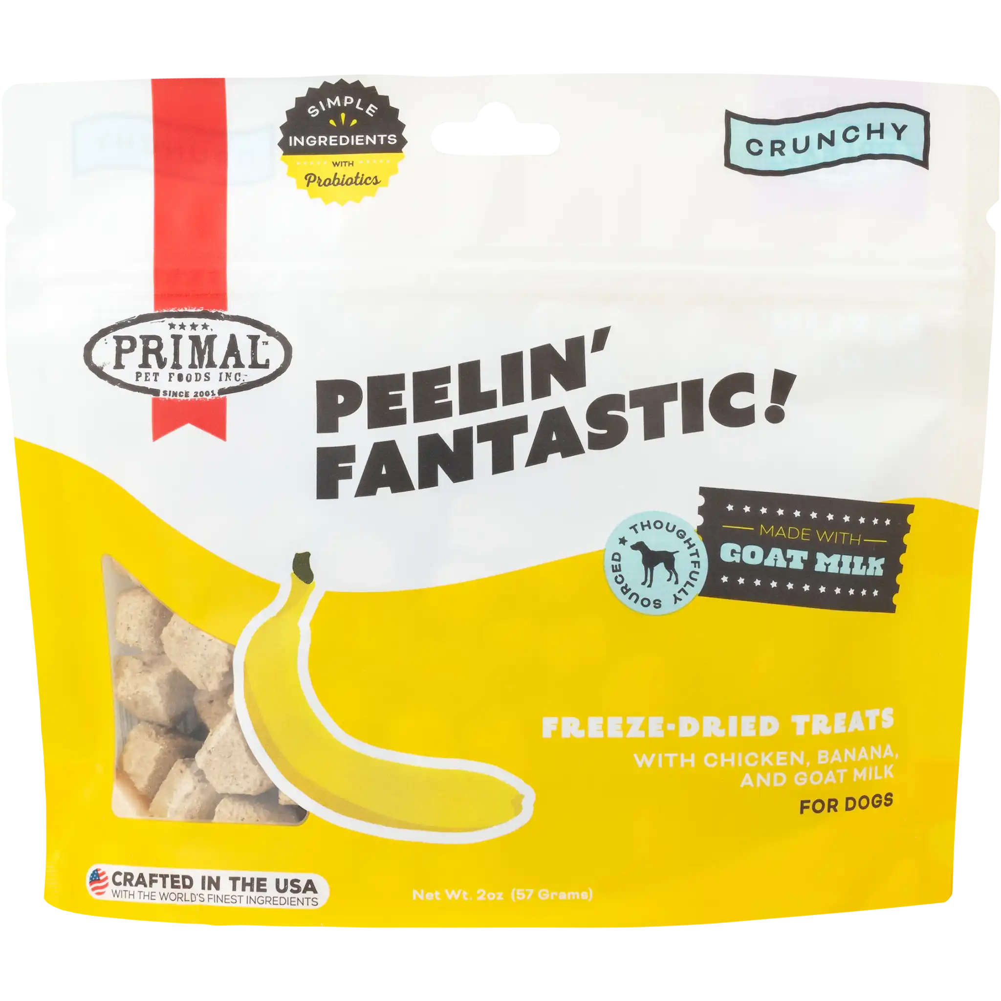 Freeze-Dried Raw Dog Treats <br> Peelin’ Fantastic