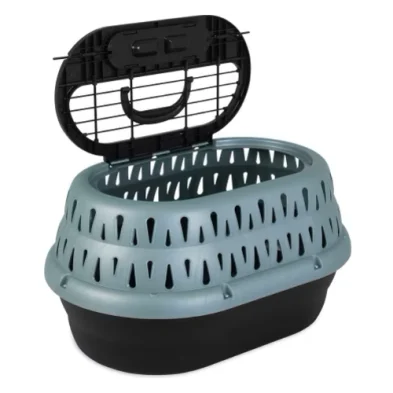 Petmate® Top Load Cat Kennel for Cats and Toy-Breed Dogs Green (NEW)