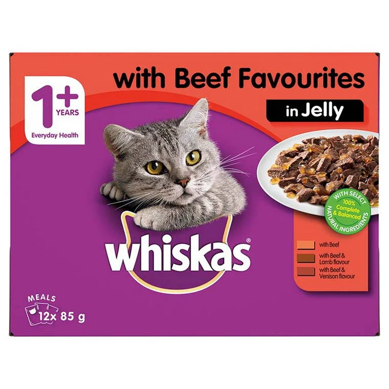 Whiskas Tuna in Jelly, 12x85gm