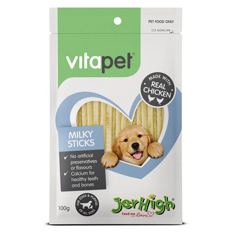 Jerhigh Milky Sticks, 100gm