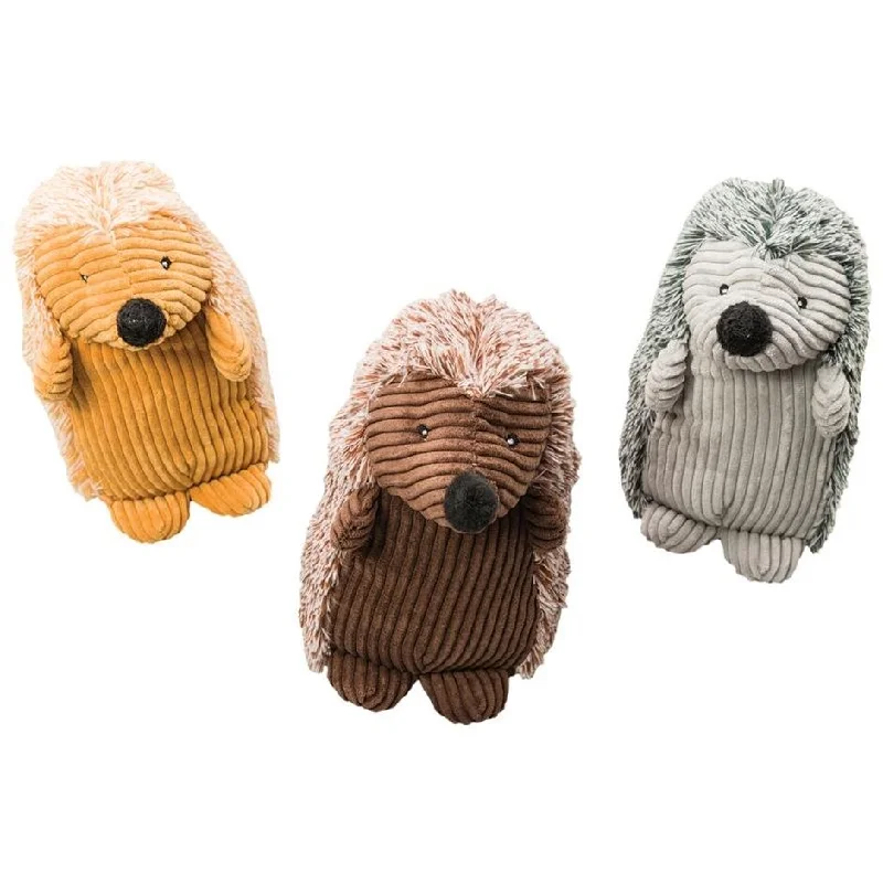 Plush Corduroy Hedgehog Pet Toy 54127