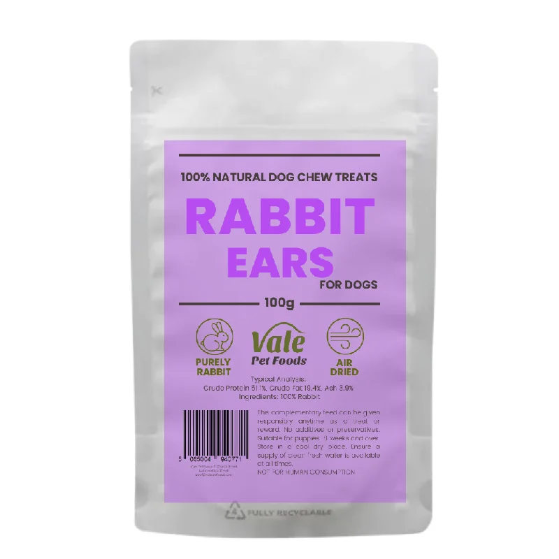 Furry Rabbit Ears Dog Treats