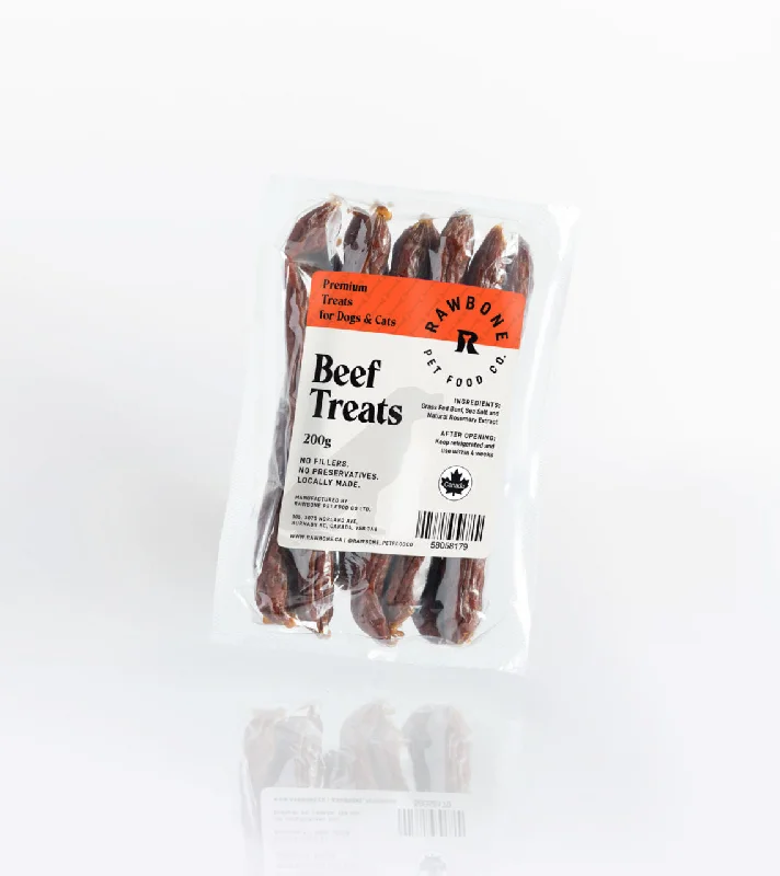 Rawbone Grass Fed Beef Treats 200g