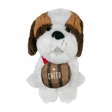 Tall Tails Plush Cheer Dog with Squeaker 9"