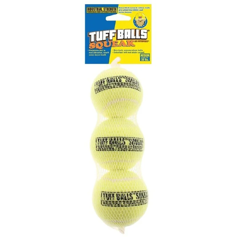 Tuff Squeaker Balls for Dogs 70268 Set of 3