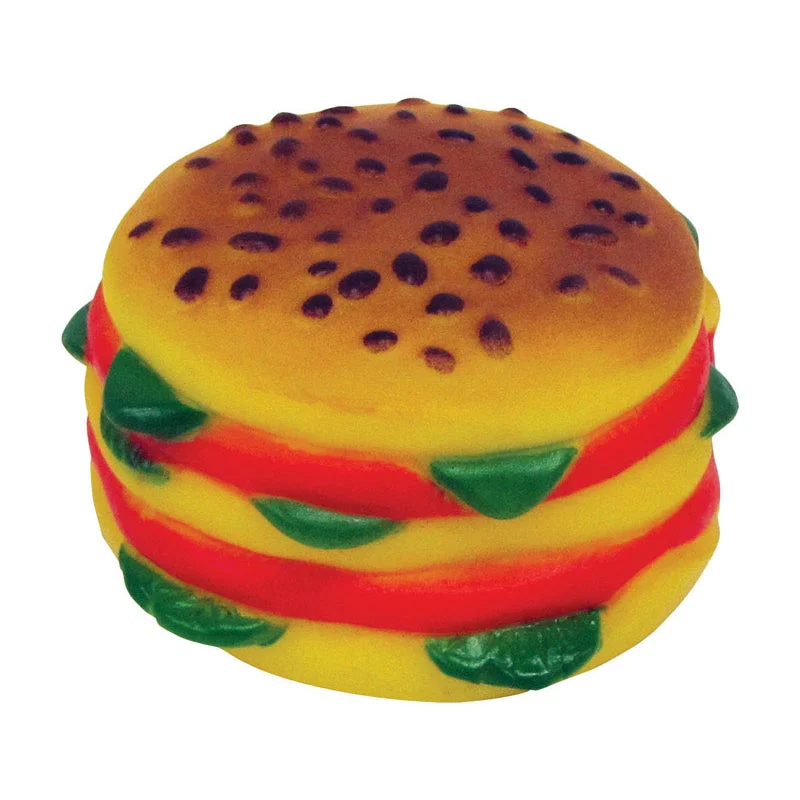 Vinyl Hamburger Dog Toy 535