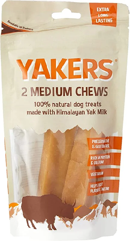 Yakers Dog Chews Made With Himalayan Yak Milk | A 100% Natural Dog Treat