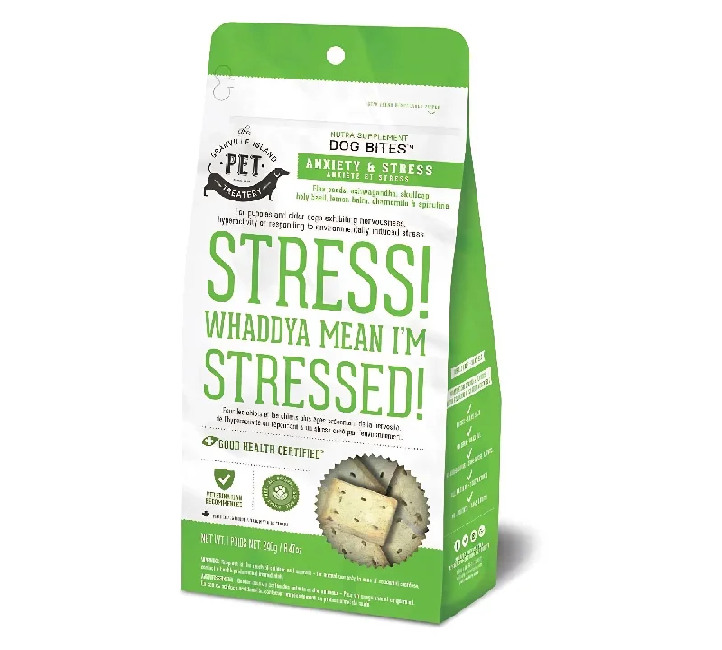 Granville Pet Treatery Anxiety Stress Relief Treats Supplements For Dogs, Cats (8.47 OZ Bag)